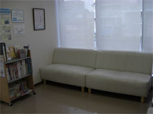 前田歯科医院の待合室