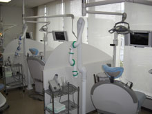 前田歯科医院の診療室　
